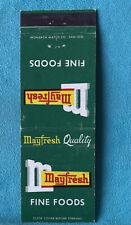 Matchbook Cover Mayfresh Fine Foods picture