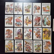 1969 Donruss Odd Rod Stickers - Vintage 1st Series - Unpeeled Near Complete Set picture