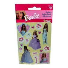 Sealed vintage 2000 SandyLion Barbie Doll stickers Barbie in multiple gowns picture