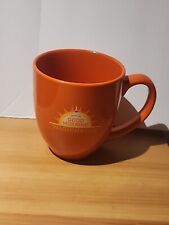 Rare ABC 7 News Good Morning Washington DC Orange Mug Fast Ship picture