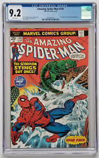 Amazing Spider-Man 145 CGC 9.2 Marvel Comics White Pages Bronze Age 1975 picture