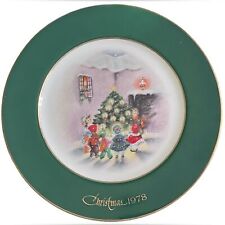 Eve Rockwell Vintage 1978 Christmas Carolers Collector Plate picture
