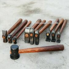 Heavy Small Set of 10 Black Iron Hammer Blacksmith Useful Item picture