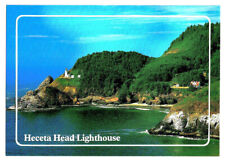 Oregon OR Postcard Coast HWY 101 Heceta Head Lighthouse picture
