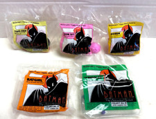 1993 McDonald's Happy Meal Toys Batman: The Animated Series Lot of 5 NIP 1993 picture