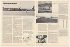 1970 Cathay Pacific Airways 2-Page Photo Article picture