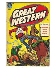 Great Western #11 ME 1954 Flat tight and glossy VG+ Durango Kid Red Hawk picture