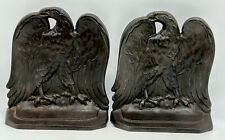 American Eagle Connecticut Foundry Bookends RARE 1930 picture