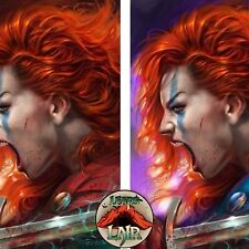 🔥 RED SONJA EMPIRE OF THE DAMNED 2 PARRILLO Virgin Variant AB Set LTD 333 COA picture