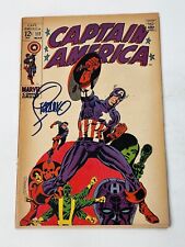 Captain America 111 Iconic Steranko Cover Signed by Jim Steranko No COA 1969 picture