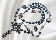 Handmade Catholic Servite Rosary, Chaplet of the Five Sorrowful Mysteries picture