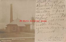 MI, Reading, Michigan, RPPC, Power House Building, 1906 PM, Photo picture