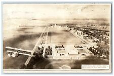 1925 Aerial View Of Marine Base San Diego California CA RPPC Photo Postcard picture