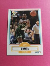 Jeff Grayer Milwaukee Bucks 1990-91 NBA Fleer Basketball Card #104 picture