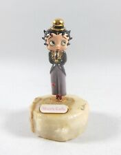 Ron Lee BETTY BOOP MAX'S CAFE Bronze Sculpture on Onyx Marble Base picture