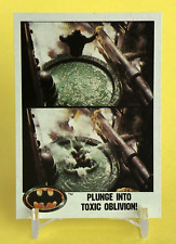 PLUNGE INTO TOXIC OBLIVION #36 Batman Movie Topps Trading Card DC Comics picture