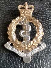 Genuine Royal Army Medical Corps Staybrite Cap Badge British Military picture