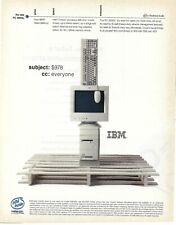 1999 IBM PC 300GL Subject CC Wood Pallet Intel Vintage Magazine Print Ad/Poster picture