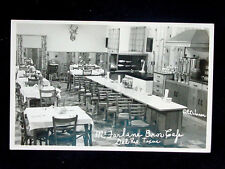 c.1940? RPPC Interior McFarlane Bros. Cafe Del Rio TX  picture