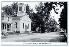 1940 Roadside View Presbyterian Church Youngsville New York NY Unposted Postcard picture