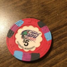 $5  isle of capri house casino chip biloxi mississippi super rare picture