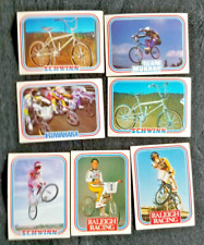 Vintage Lot of 25 BMX Bikes 1980s Donruss Set Trading Cards, Excellent Condition picture