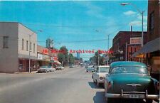 TN, Crossville, Tennessee, Main Street, Business Section, 50s Cars, Crocker Co picture