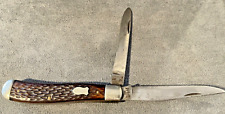 Vintage Schrade #293 2 blade Trapper pocketknife Made in USA--350.24 picture