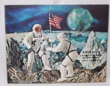 Vintage Apollo 11 Lands First Men on the Moon July 20, 1969 Hologram 14x11 NASA picture