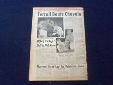 1965 NOV 2 BOSTON RECORD AMERICAN NEWSPAPER - TERRELL BEATS CHUVALU - NP 6318 picture