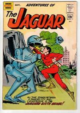 ADVENTURES OF THE JAGUAR #8 1962 EARLY SILVER AGE picture