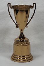 Miniature Vintage Brass Colored Trophy  picture