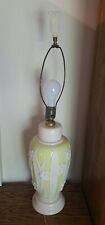 Vintage Aladin Alcalite Floral Accent Lamp with Illuminated Base picture