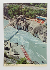 Aerial View Hells Gate Fraser Canyon British Columbia Canada Postcard Unposted picture
