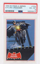 1966 Topps Batman #10A Cycling Crusader PSA 6 picture