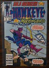 MARVEL Comic (1987) - Solo Avengers Hawkeye #1 and Mockingbird picture