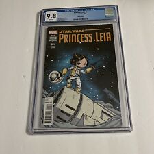 Princess Leia #1 (2015) CGC 9.8 WP (Skottie Young Cover) picture