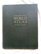 Rand McNally WORLD ATLAS - Premier Edition - 1934 picture