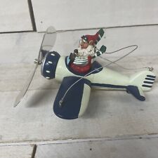 Possible Dreams Flights of Fancy Santa Drops In Airplane Only Tested Works picture