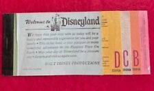 ✨Vintage Disneyland Adult ticket  book 3 of original 15 left 4/73 (H) picture