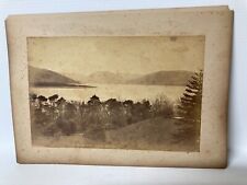 Original Photograph 19th C. of Loch Striven from the Kyles of Bute Hydropathic picture