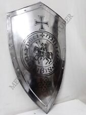 All Metal Handcrafted Vintage Medieval Knight Shield Armour Shield Sca Gift picture