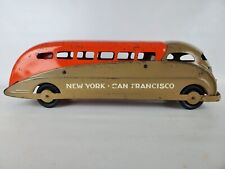 1941 Viktor Schreckengost New York to San Francisco Steelcraft Bus (not Buddy L) picture