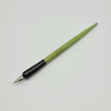 Bradley of Brattleboro Quill Ink Pen No 75 Calligraphy Green 7.5