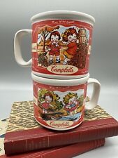 Campbell’s 14oz Soup/Coffee Mugs Four Seasons 21200 Set of 2  picture