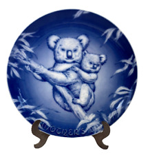 Vintage Mother's Day Plate 1977 Koala Bear Mama & Baby Porcelain Royale Germany picture