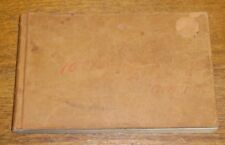 Antique 1893 York County Pennsylvania County Tax Record Book - Filled Up picture