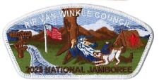 Boy Scouts BSA Rip Van Winkle Council 2023 National Jamboree White Border CSP picture