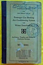 1942 OPERATION OF RAILROAD PASSENGER HEATING AND AC SYSTEM picture