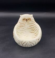 RARE ~ Fitz & Floyd Owl Candle Holder ~  Hand-Painted ~ 1985 ~ Japan picture